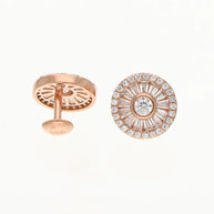 Diamond Halo Charm Duo in 92.5 Silver