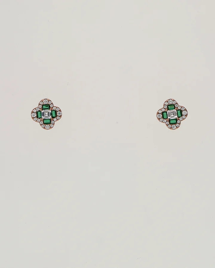 Rose Spark Charm Duo in 92.5 Silver