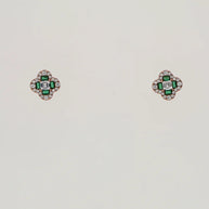 Rose Spark Charm Duo in 92.5 Silver