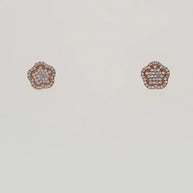 Golden Blossom Charm Duo in 92.5 Silver