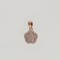 Golden Blossom Charm Duo in 92.5 Silver