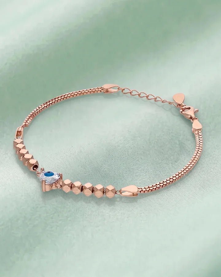 Tri Eye Bracelet in 92.5 Silver