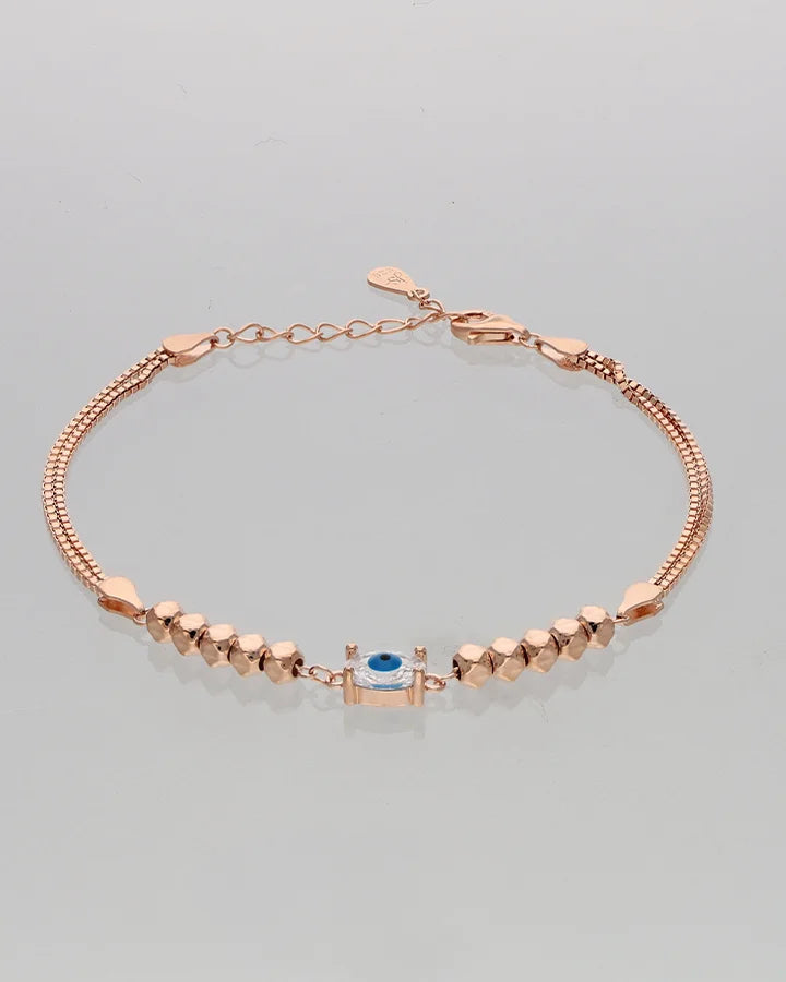 Oval Eye Bracelet in 92.5 Silver