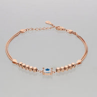 Oval Eye Bracelet in 92.5 Silver