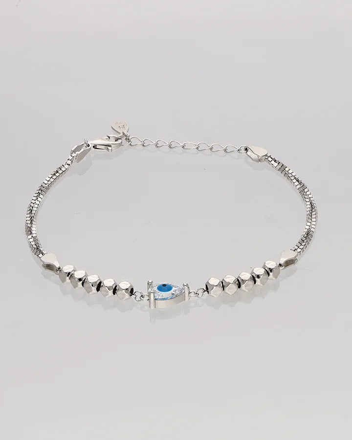 Evil Eye Bracelet in 92.5 Silver