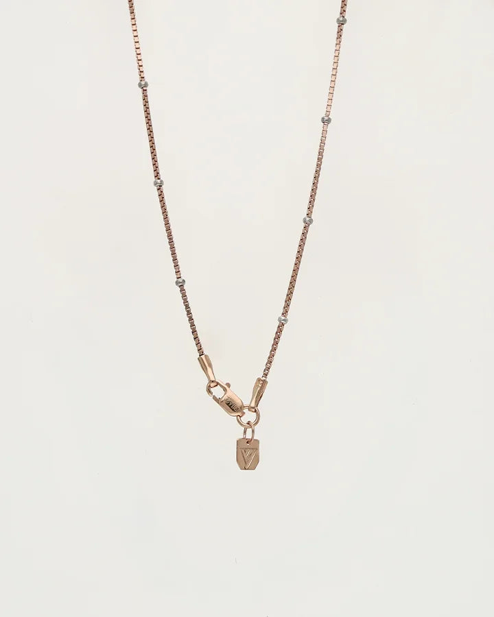 Rose Ball Chain in 92.5 Silver