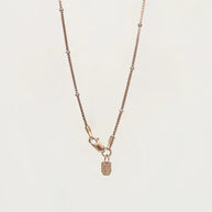 Rose Ball Chain in 92.5 Silver