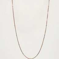 Rose Ball Chain in 92.5 Silver