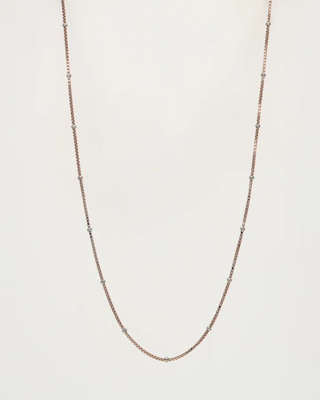 Rose Ball Chain in 92.5 Silver