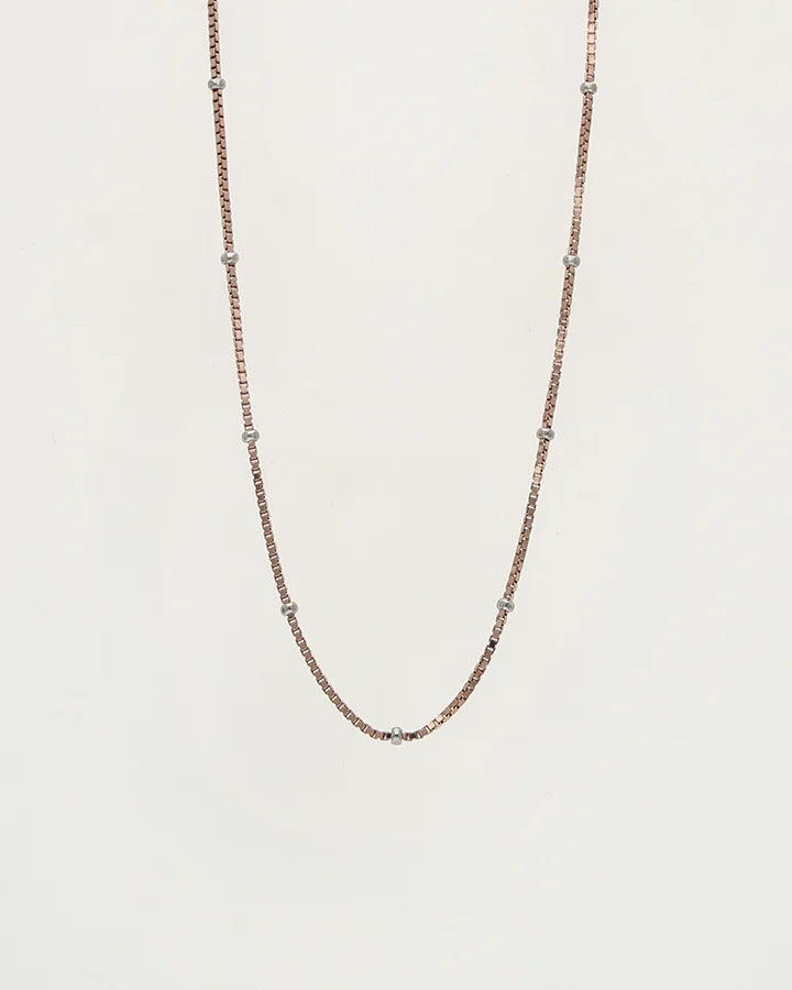 Rose Ball Chain in 92.5 Silver
