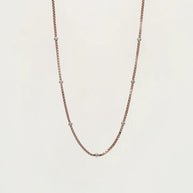 Rose Ball Chain in 92.5 Silver