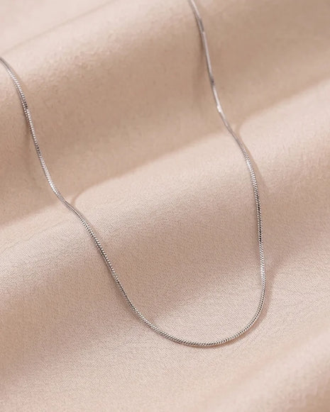 Silver Sphere Chain in 92.5 Silver