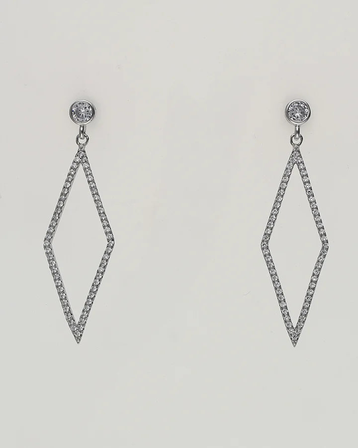 Diamond Veil Charm Duo in 92.5 Silver