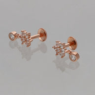 Starfall Dangle Earrings in 92.5 Silver