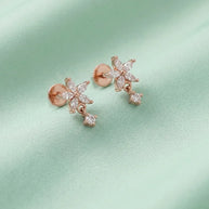 Celestial Star Earrings in 92.5 Silver