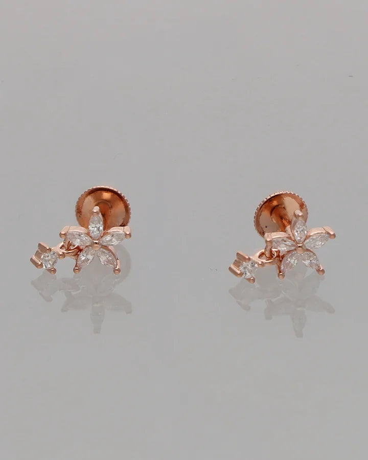 Celestial Star Earrings in 92.5 Silver