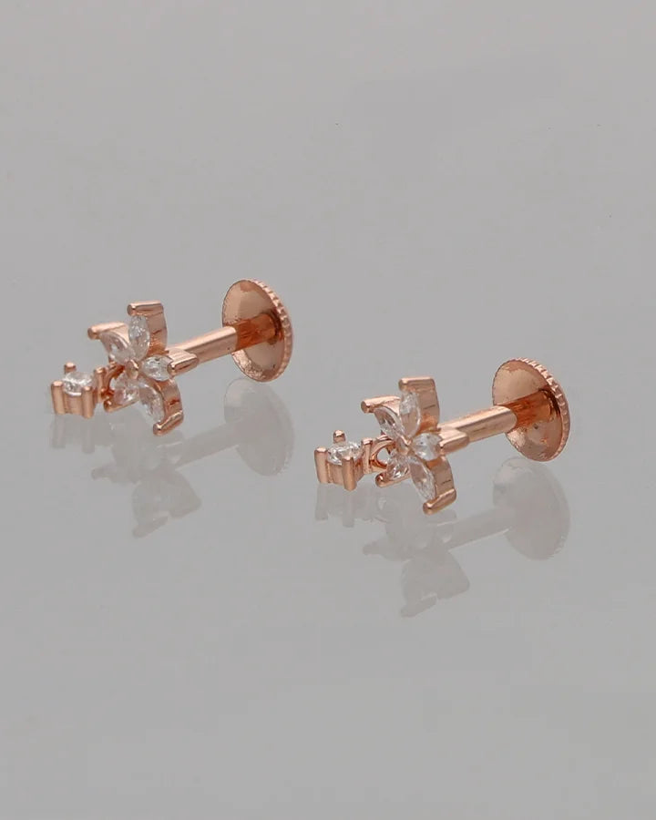 Celestial Star Earrings in 92.5 Silver