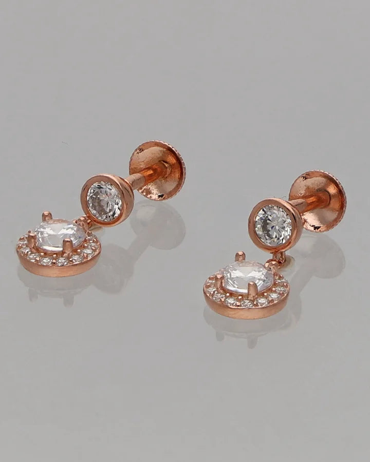 Spark Drop Earrings in 92.5 Silver
