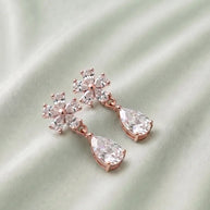 Pearlight Drop Earrings in 92.5 Silver