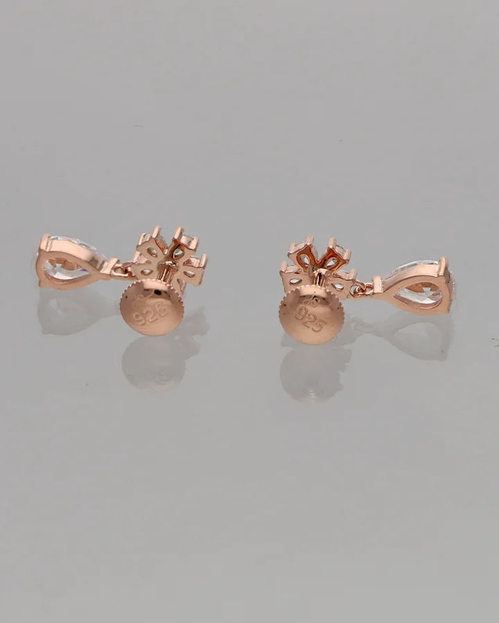 Pearlight Drop Earrings in 92.5 Silver