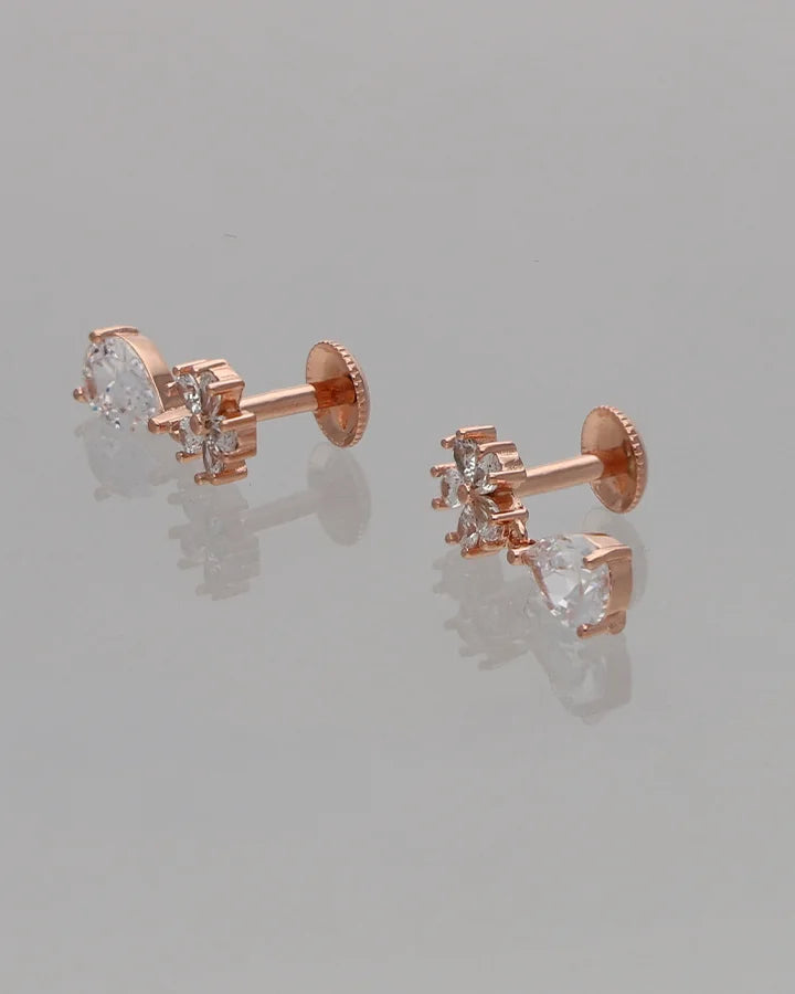 Pearlight Drop Earrings in 92.5 Silver