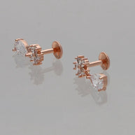 Pearlight Drop Earrings in 92.5 Silver