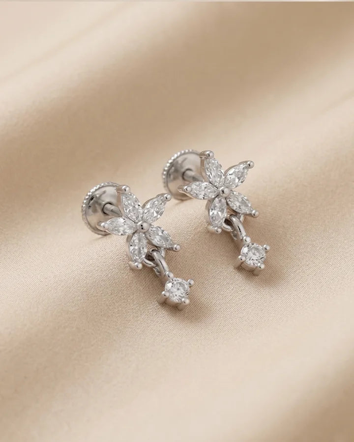 Florenza dangle in 92.5 Silver
