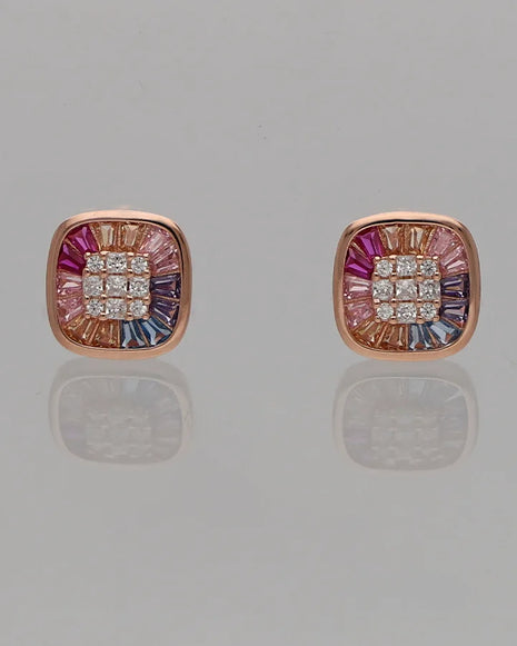 Prism Spark Earrings in 92.5 Silver