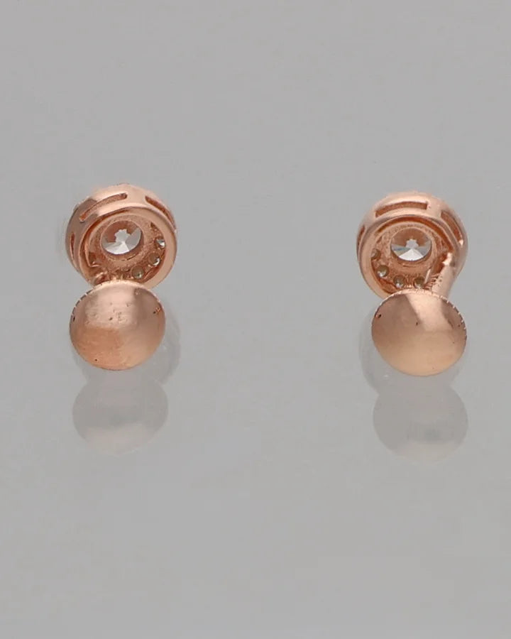 Solitaire Glow Earrings in 92.5 Silver