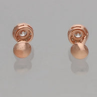 Solitaire Glow Earrings in 92.5 Silver