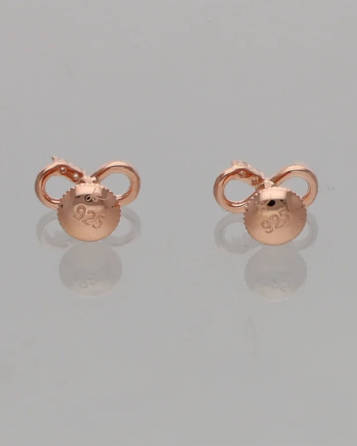 Infinity Grace Earrings in 92.5 Silver