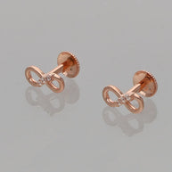 Infinity Grace Earrings in 92.5 Silver