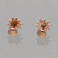 Petal Spark Earrings in 92.5 Silver