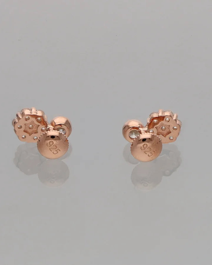 Blossom Drop Earrings in 92.5 Silver