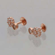 Blossom Drop Earrings in 92.5 Silver