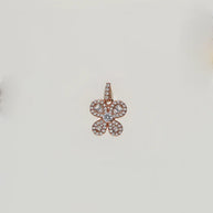 Rose Bloom Charm Duo in 92.5 Silver