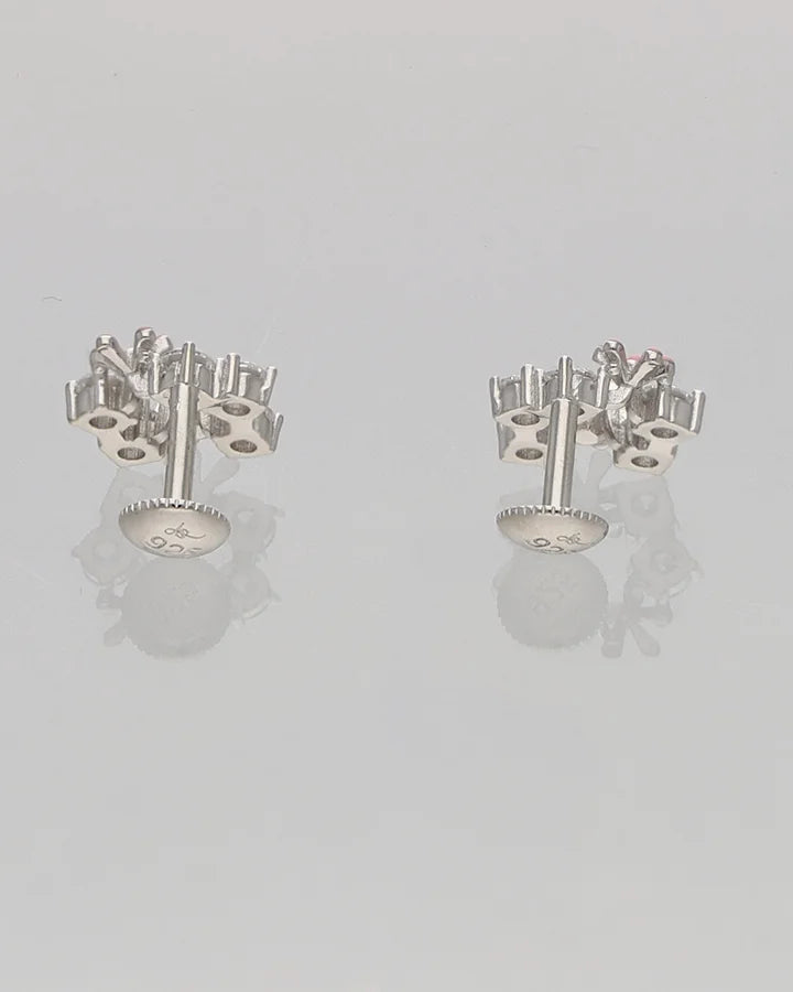 Enchanted Bloom Earrings in 92.5 Silver