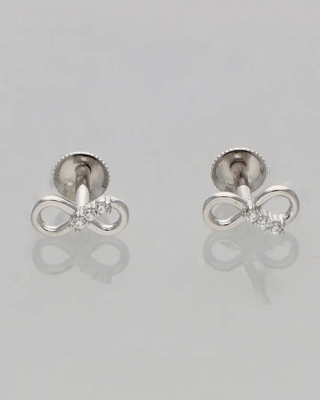 Infinity Glow Earrings in 92.5 Silver