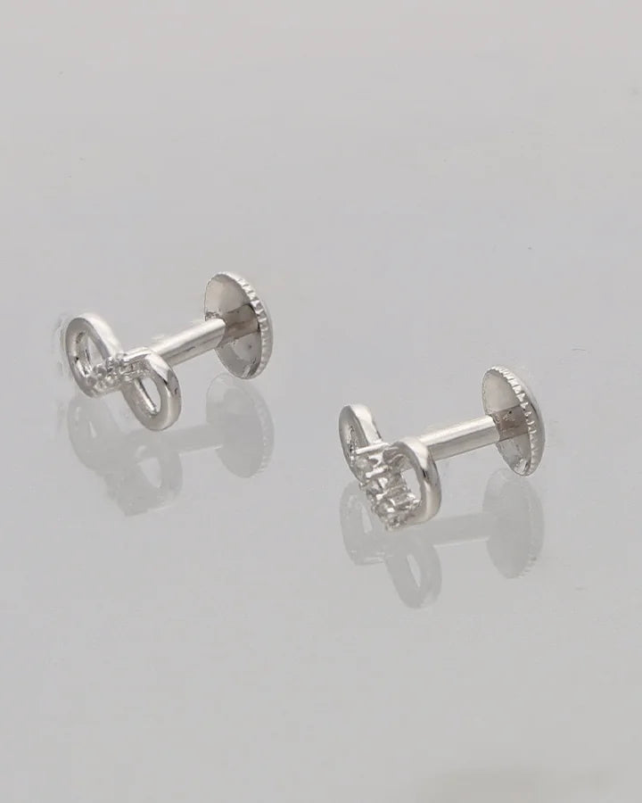 Infinity Glow Earrings in 92.5 Silver