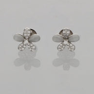 Opal Blossom Earrings in 92.5 Silver