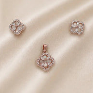 Blossom Shine Charm Duo in 92.5 Silver