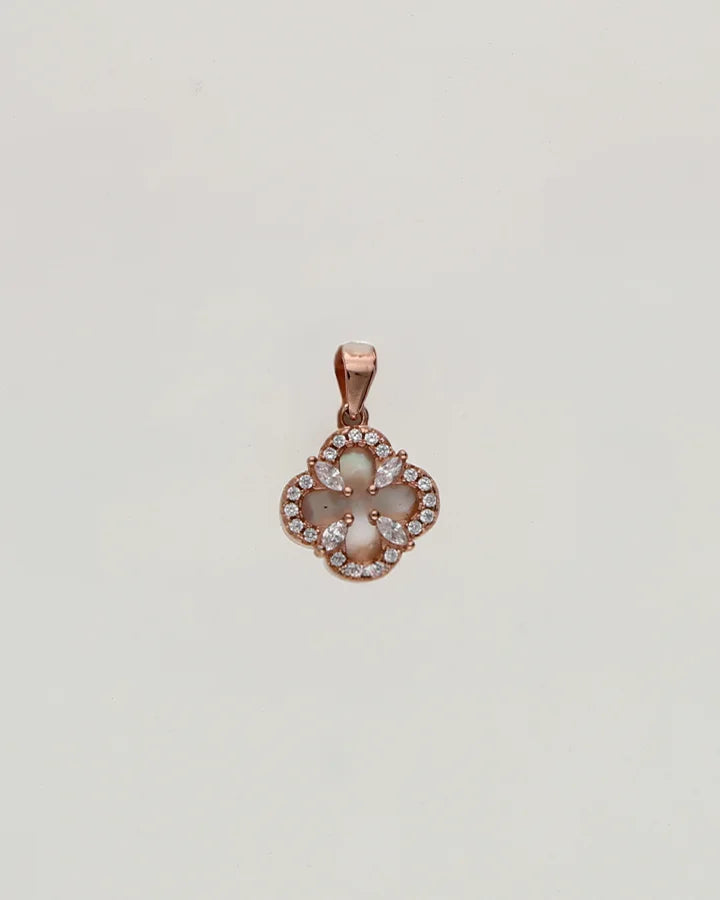 Blossom Shine Charm Duo in 92.5 Silver