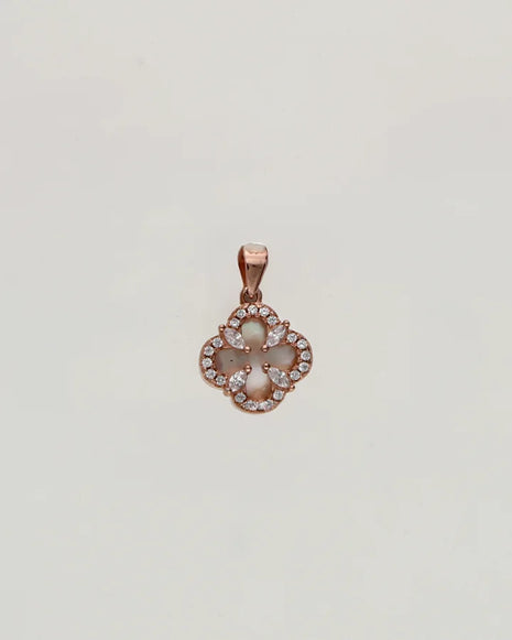 Blossom Shine Charm Duo in 92.5 Silver