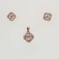 Blossom Shine Charm Duo in 92.5 Silver
