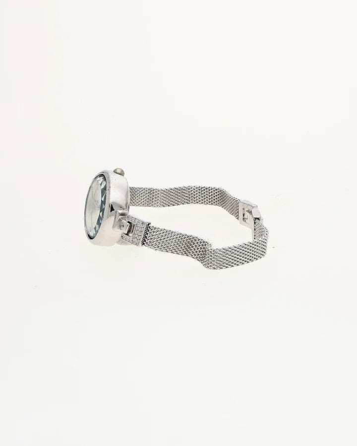 Luna Mesh Watch in 92.5 Silver