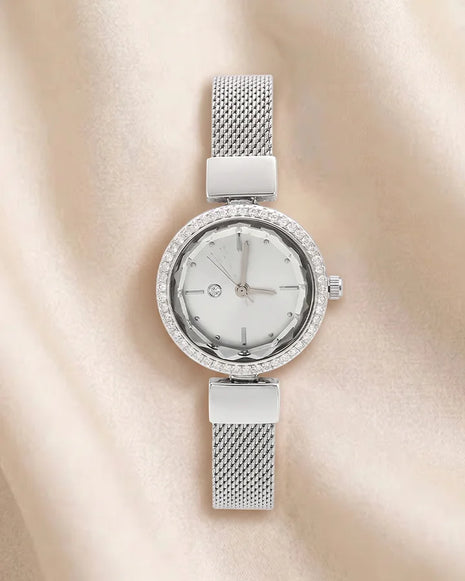 Clover Luxe Watch in 92.5 Silver