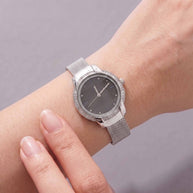 Midnight Aura Watch in 92.5 Silver