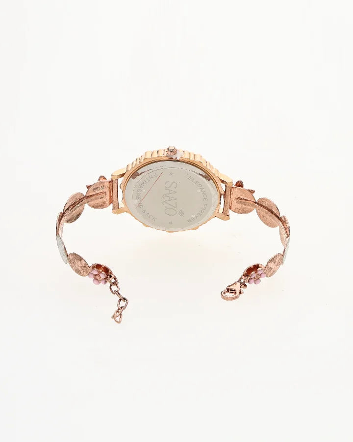 Ivoria Bloom Watch in 92.5 Silver