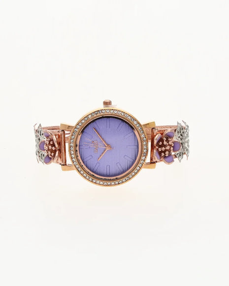 Veloura Plum Watch in 92.5 Silver
