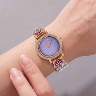 Veloura Plum Watch in 92.5 Silver